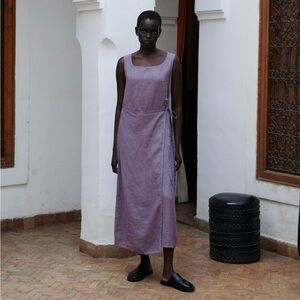 Linenfox Alexandra Linen Dress Size L